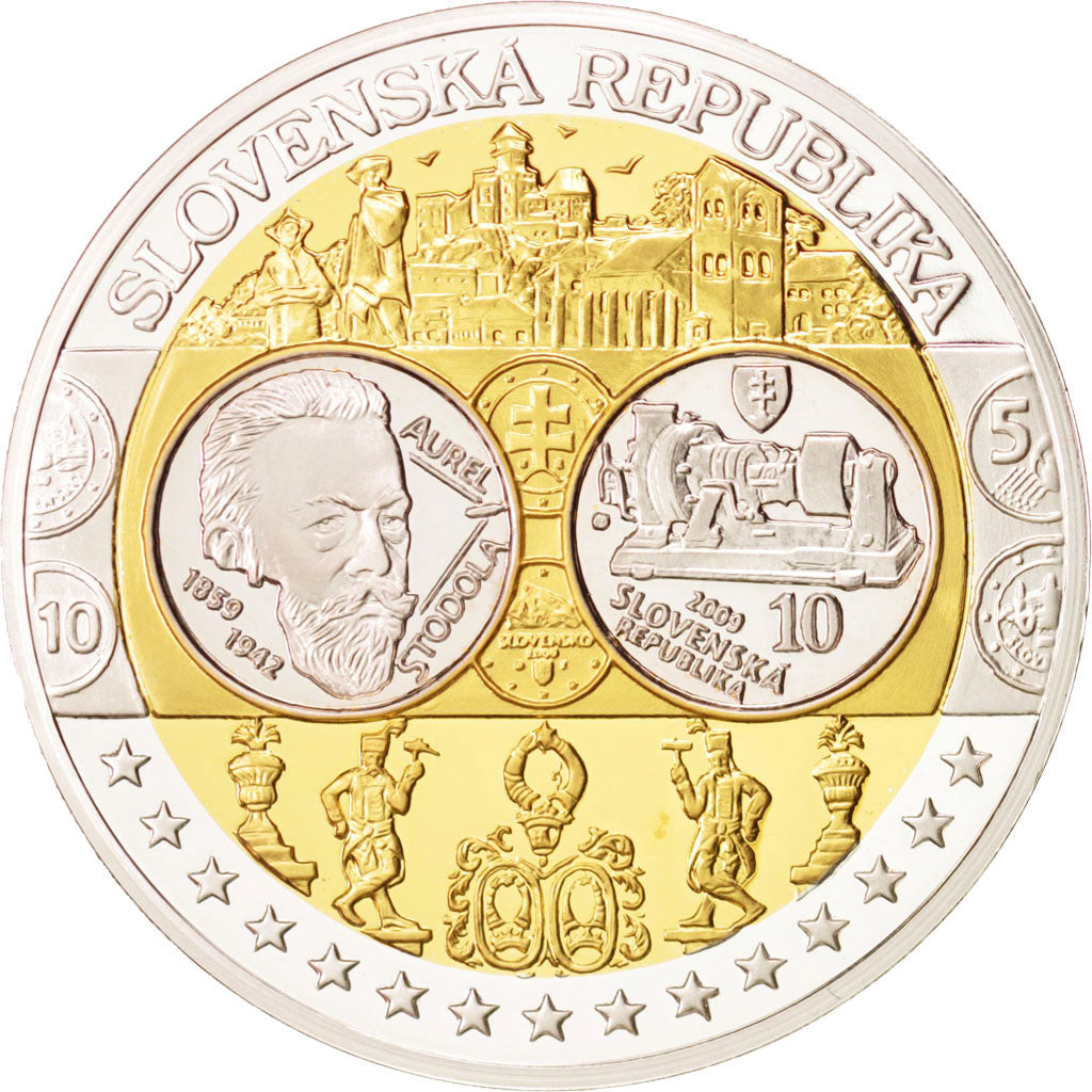 France, Medal, The Fifth Republic, History, MS(65-70), Silver
