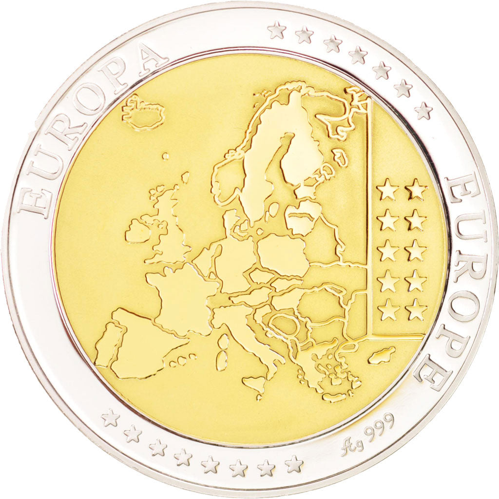 France, Medal, The Fifth Republic, History, MS(65-70), Silver