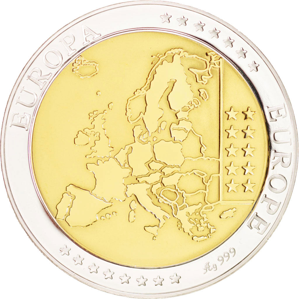 France, Medal, The Fifth Republic, History, MS(65-70), Silver