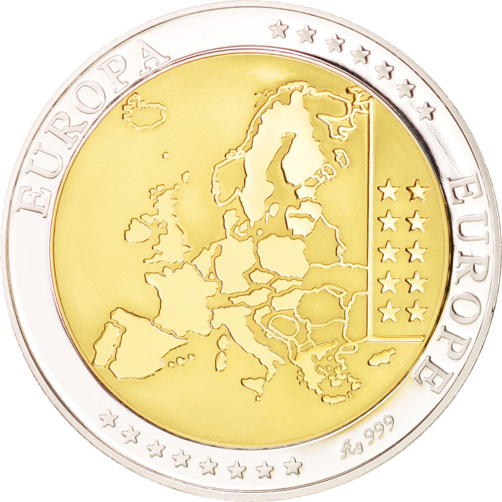 France, Medal, The Fifth Republic, History, MS(65-70), Silver