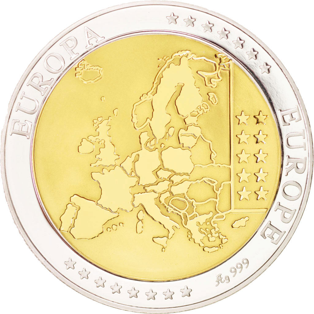 France, Medal, The Fifth Republic, History, MS(65-70), Silver