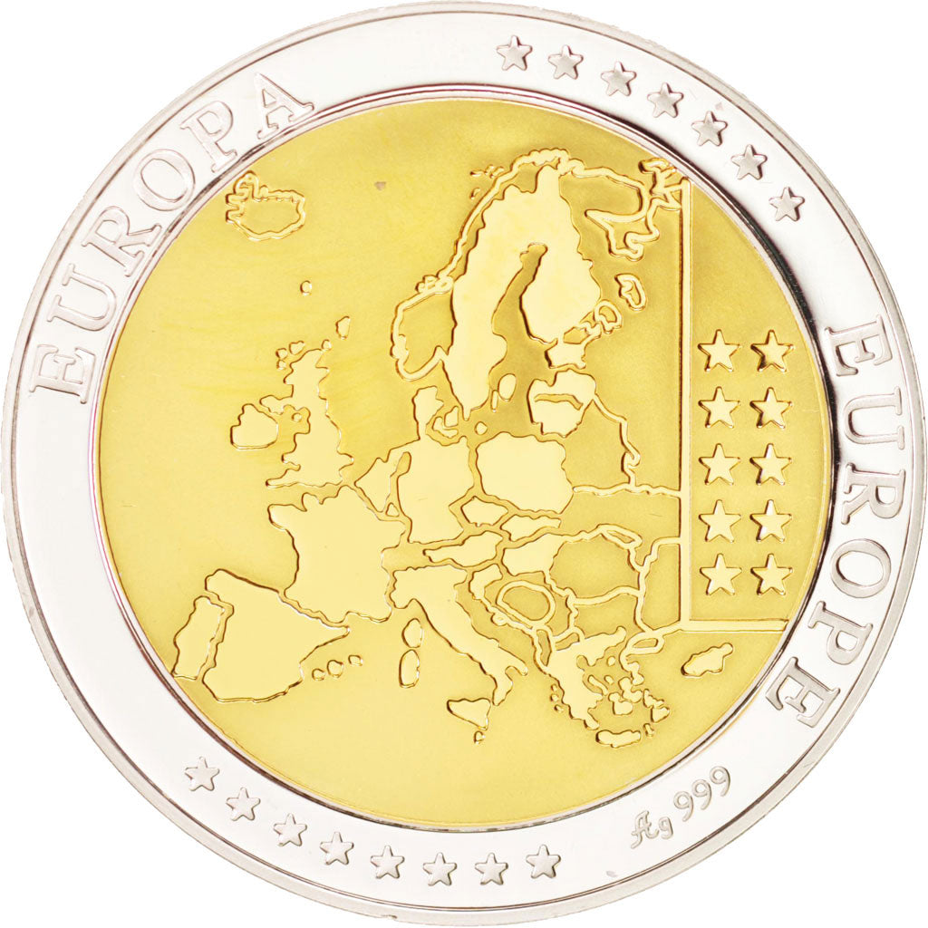 France, Medal, The Fifth Republic, History, MS(65-70), Silver