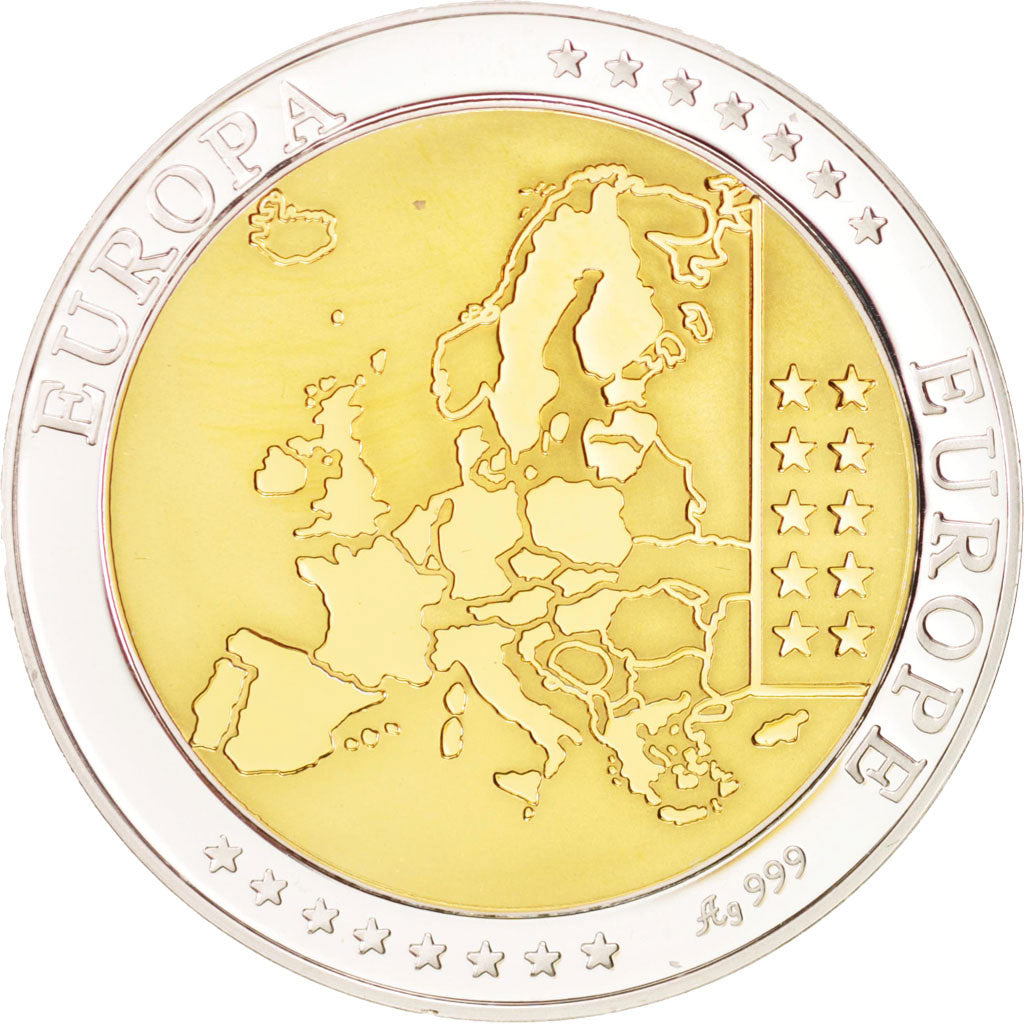 France, Medal, The Fifth Republic, History, MS(65-70), Silver