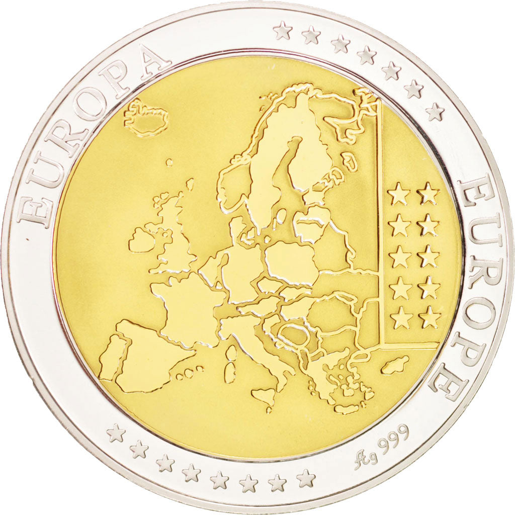 France, Medal, The Fifth Republic, History, MS(65-70), Silver