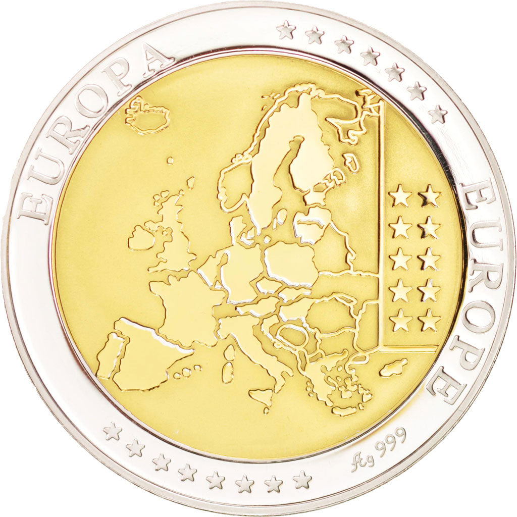 France, Medal, The Fifth Republic, History, MS(65-70), Silver