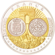 France, Medal, The Fifth Republic, History, MS(65-70), Silver