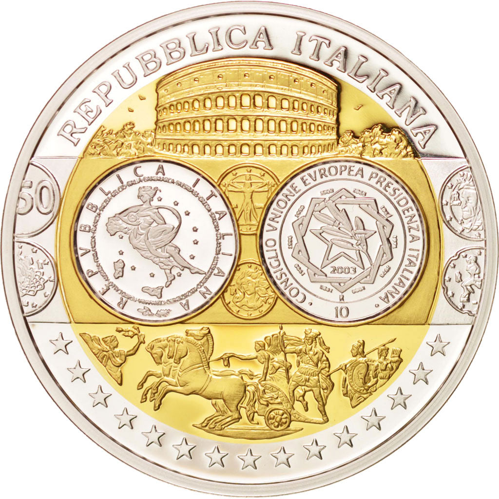 France, Medal, The Fifth Republic, History, MS(65-70), Silver