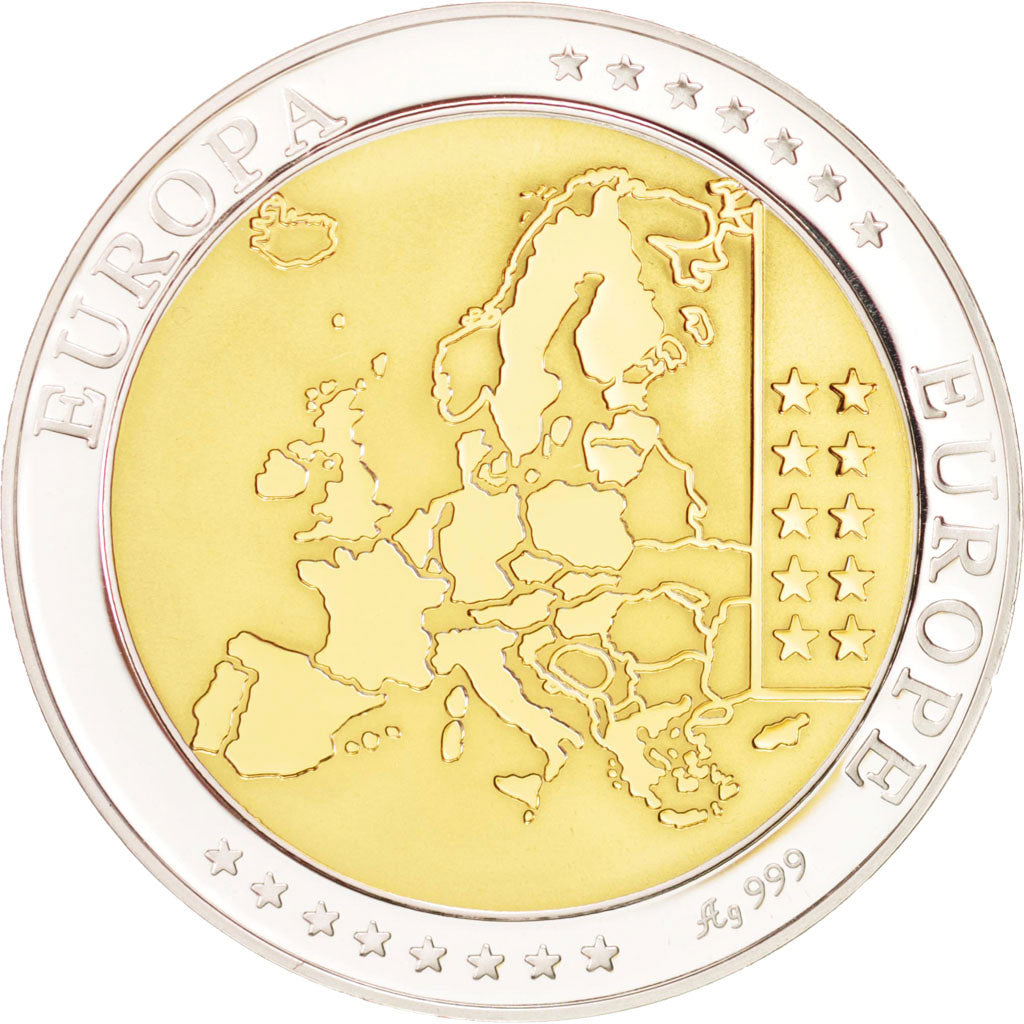 France, Medal, The Fifth Republic, History, MS(65-70), Silver
