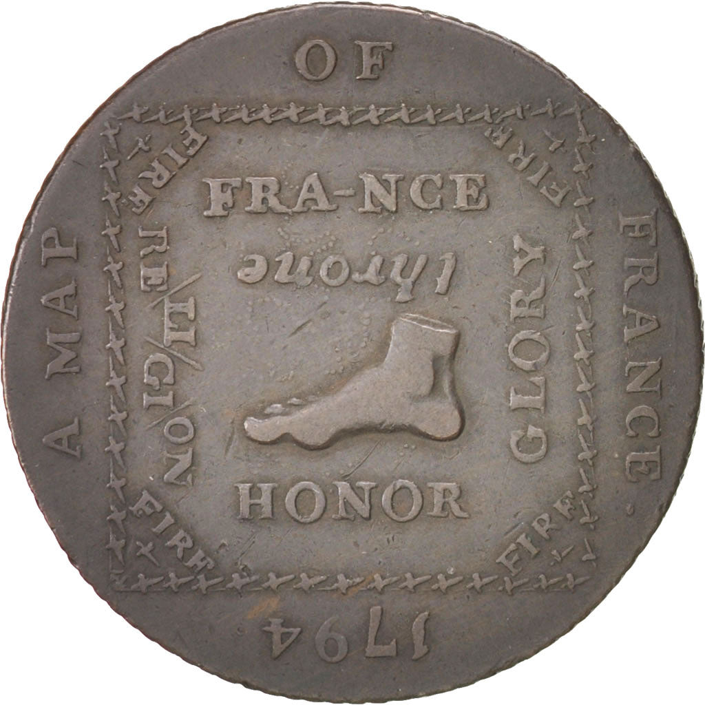 Zjednoczone Królestwo Wielkiej Brytanii, Token, Wielka Brytania, 1794