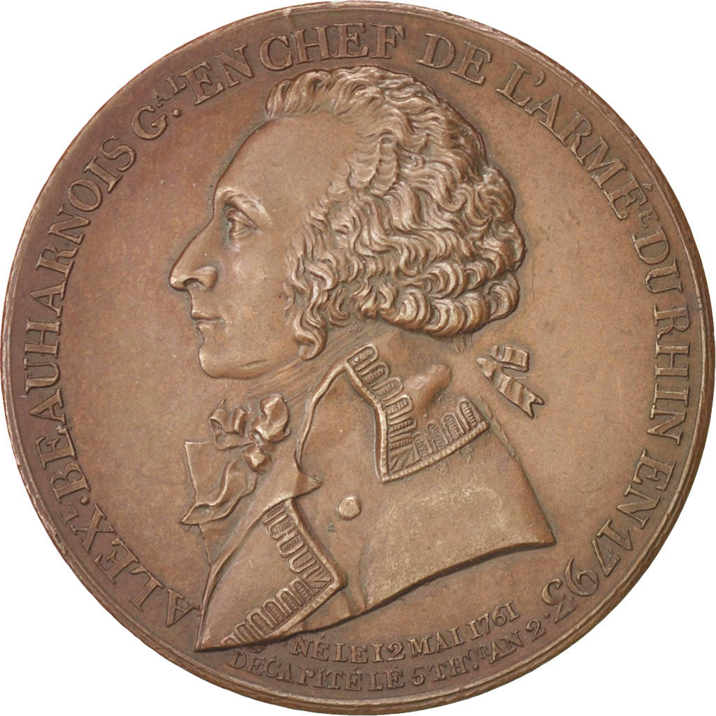 France, The French Revolution, Token, MS(60-62), Bronze, 32, 18.60
