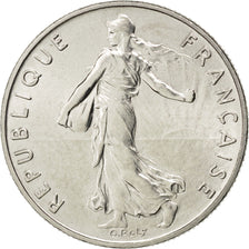 Vème République, 1/2 Franc Semeuse, 1987, KM 931 