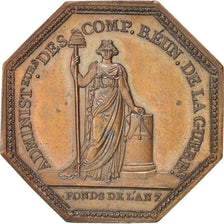 France, Token, The French Revolution, 1799, MS(60-62), Bronze