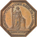 Francja, Token, Rewolucja Francuska, 1799, MS(60-62), Bronze