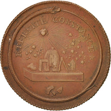 France, Token, The French Revolution, AU(55-58), Copper