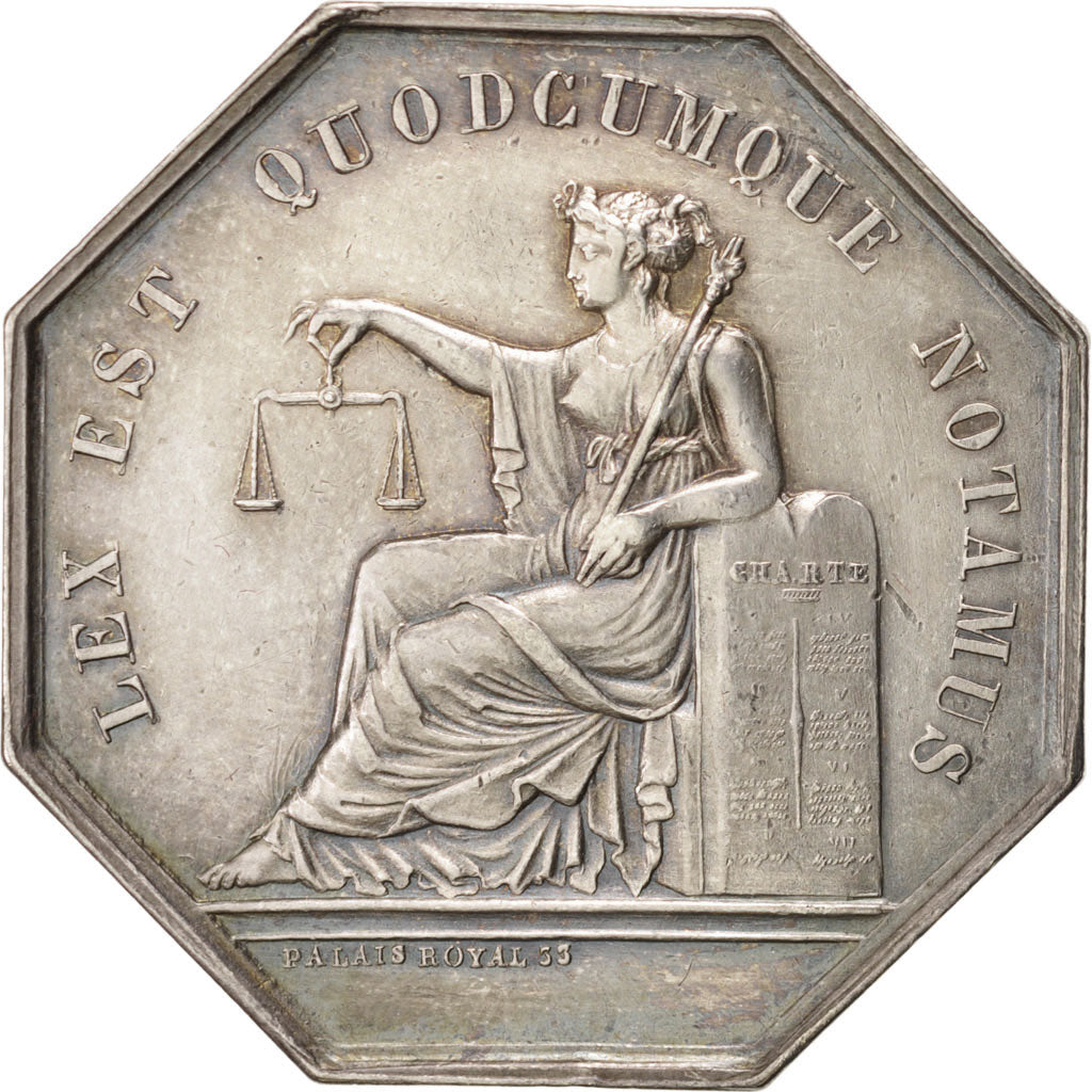 Francia, Token, Notary, EBC, Plata, Lerouge:149