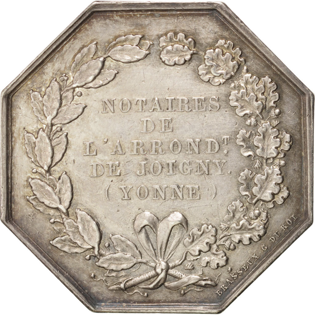 Francia, Token, Notary, EBC, Plata, Lerouge:149