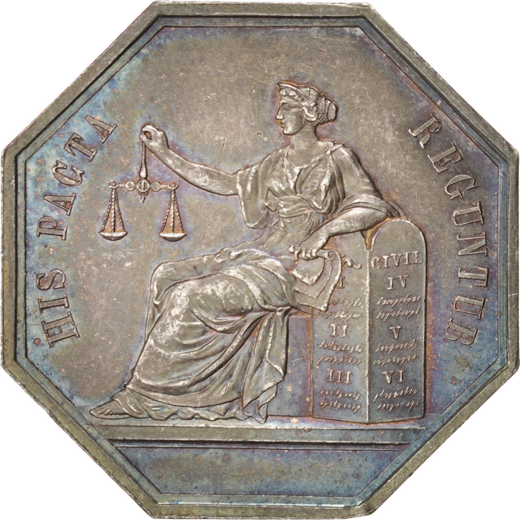 Francia, Token, Notary, EBC+, Plata, Lerouge:33