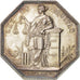 France, Token, Notary, MS(60-62), Silver, Lerouge:120