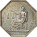France, Token, Notary, MS(60-62), Silver, Lerouge:52