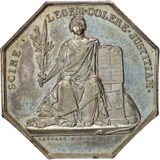 France, Token, Notary, AU(50-53), Silver, Lerouge:29