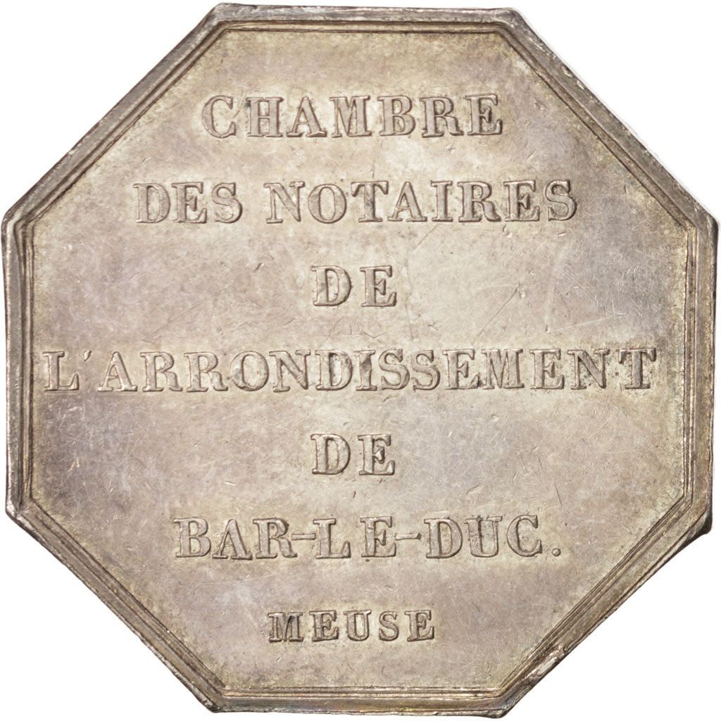 France, Token, Notary, AU(50-53), Silver, Lerouge:29