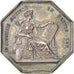 France, Token, Notary, MS(63), Silver, Lerouge:19
