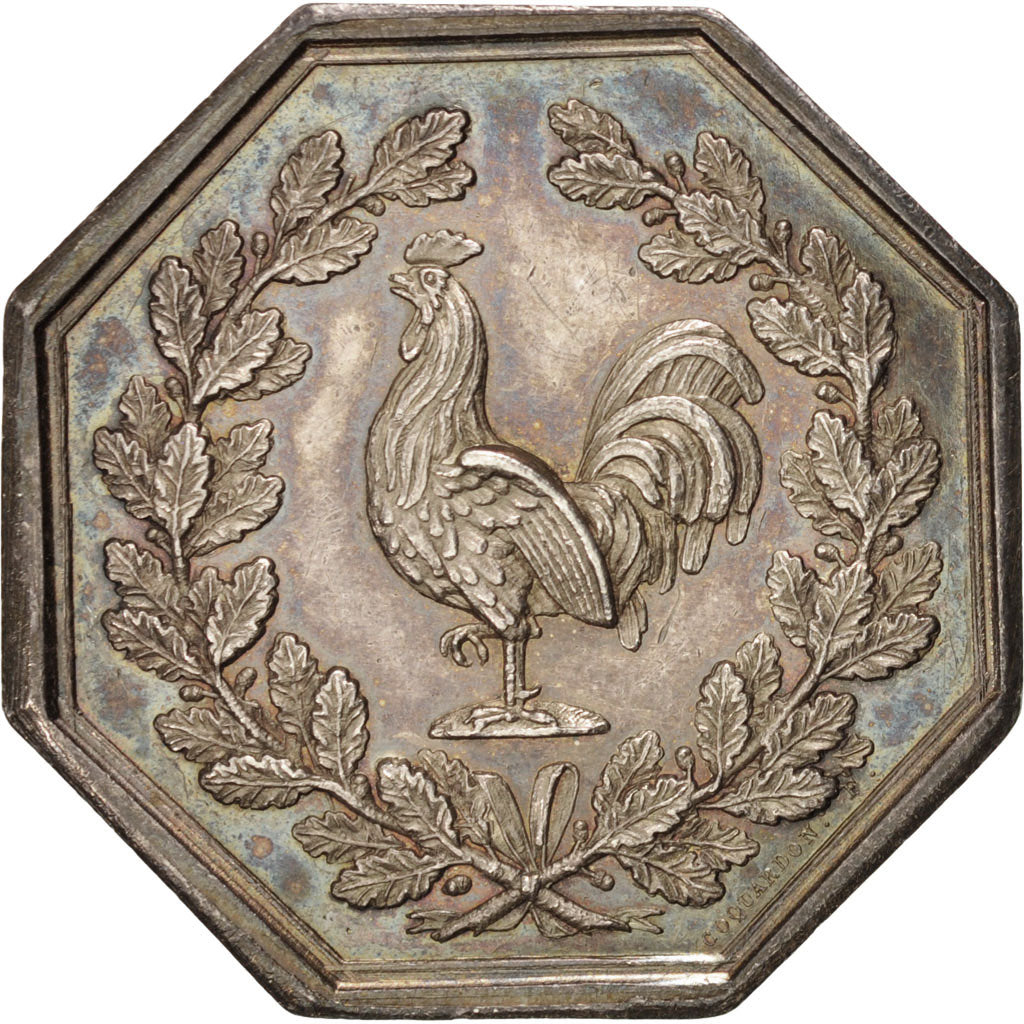 Frankreich, Token, Notary, VZ+, Silber, Lerouge:104b