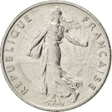 FRANCE, Semeuse, 1/2 Franc, 1994, Paris, KM #931.1, EF(40-45), Nickel, 19.5,...