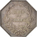 France, Token, Notary, MS(63), Silver, Lerouge:205