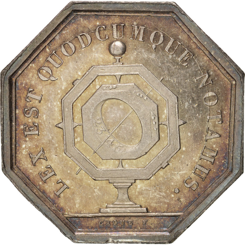 Francia, Token, Notary, EBC, Plata, Lerouge:109