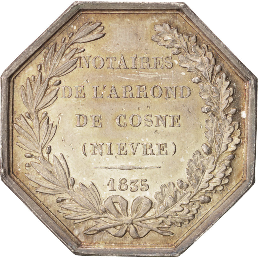 Francia, Token, Notary, EBC, Plata, Lerouge:109