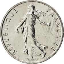 Coin, France, Semeuse, 1/2 Franc, 1995, MS(63), Nickel, KM:931.1, Gadoury:429