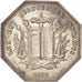 France, Token, Notary, AU(55-58), Silver, Lerouge:435
