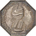 France, Token, Notary, AU(55-58), Silver, Lerouge:178