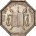 France, Token, Notary, AU(55-58), Silver, Lerouge:174