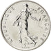 FRANCE, Semeuse, 1/2 Franc, 1992, Paris, KM #931.1, MS(63), Nickel, 19.5,...