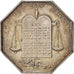 France, Token, Notary, MS(60-62), Silver, Lerouge:327