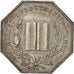 France, Token, Notary, MS(63), Silver, Lerouge:116