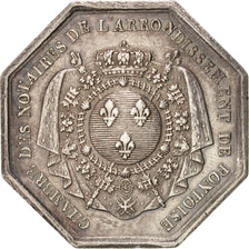 Francja, Token, Notariusz, AU(50-53), Srebro