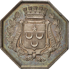 France, Token, Notary, MS(63), Silver, Lerouge:84
