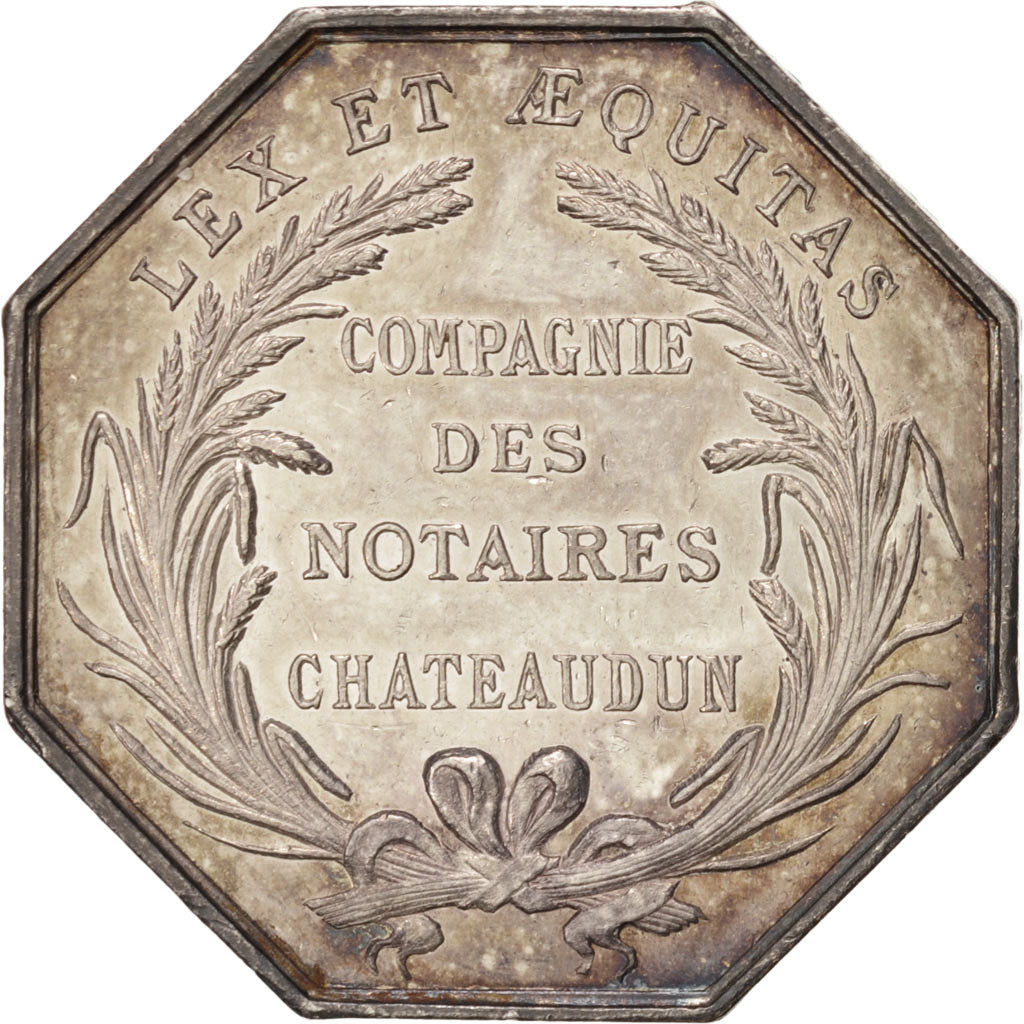 Francia, Token, Notary, SC, Plata, Lerouge:84