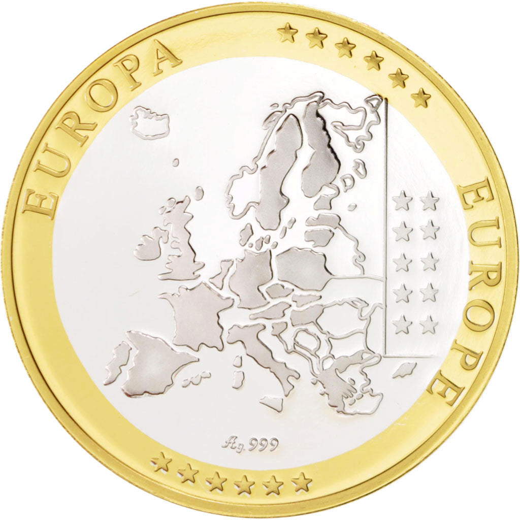 France, Medal, The Fifth Republic, Politics, Society, War, MS(65-70), Silver