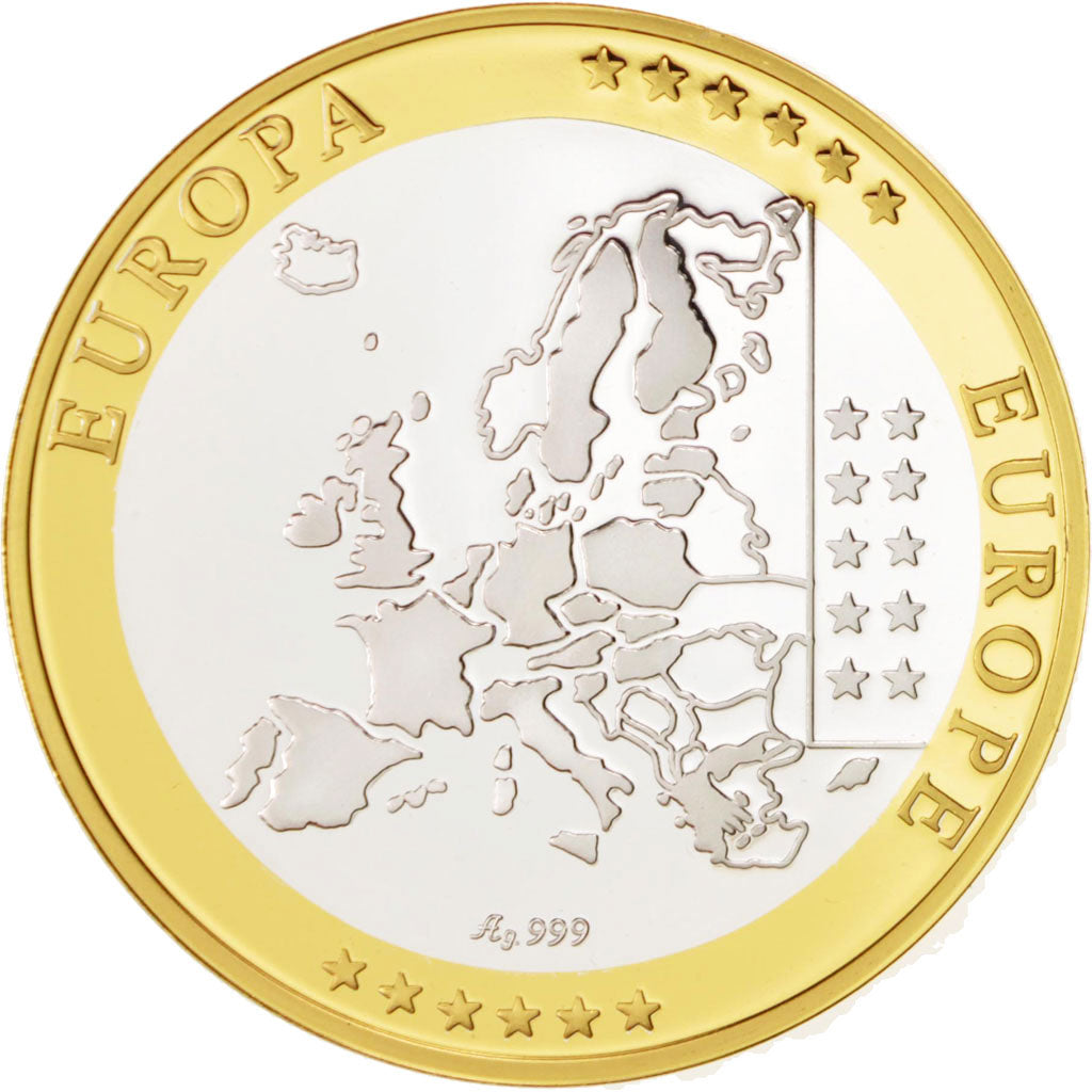 France, Medal, The Fifth Republic, Politics, Society, War, MS(65-70), Silver