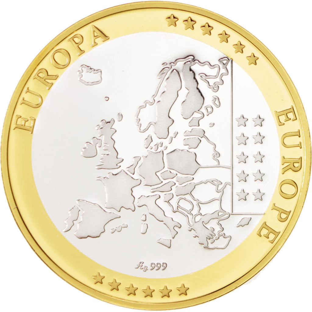 France, 5 Francs, The Fifth Republic, Politics, Society, War, MS(65-70), Silver