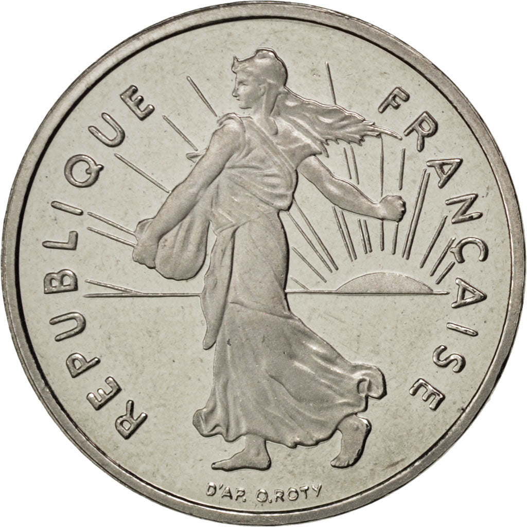 Vème République, 1/2 Franc Semeuse, 1998, BE, KM 931 