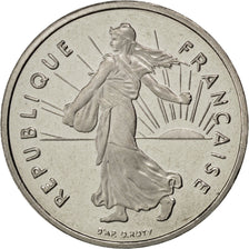 Vème République, 1/2 Franc Semeuse, 1998, BE, KM 931 