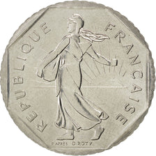 Moneda, Francia, Semeuse, 2 Francs, 1980, EBC, Níquel, KM:942.1, Gadoury:547