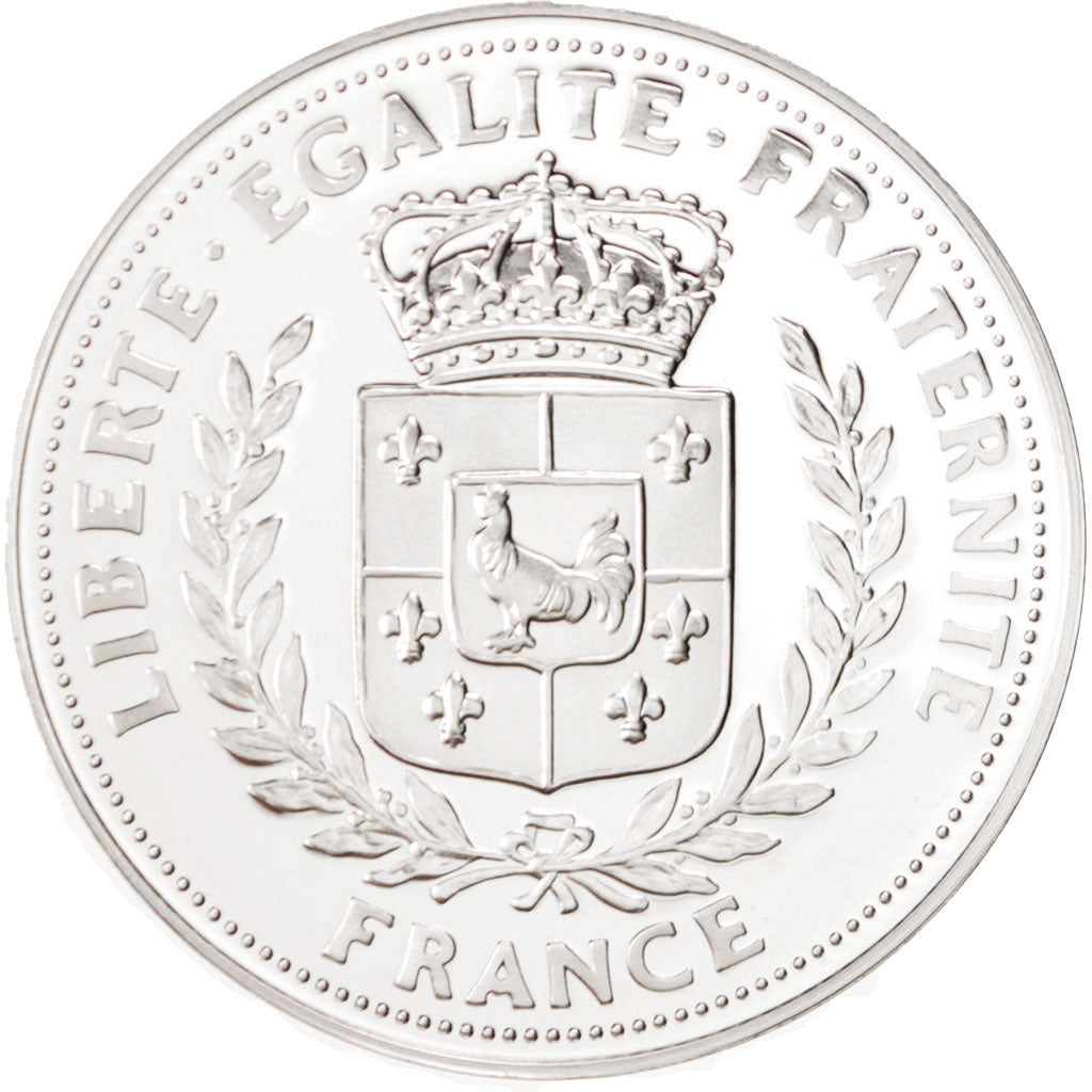 France, Medal, The Fifth Republic, History, MS(65-70), Silver