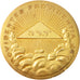 Francia, Medal, French Third Republic, Politics, Society, War, EBC, Oro vermeil
