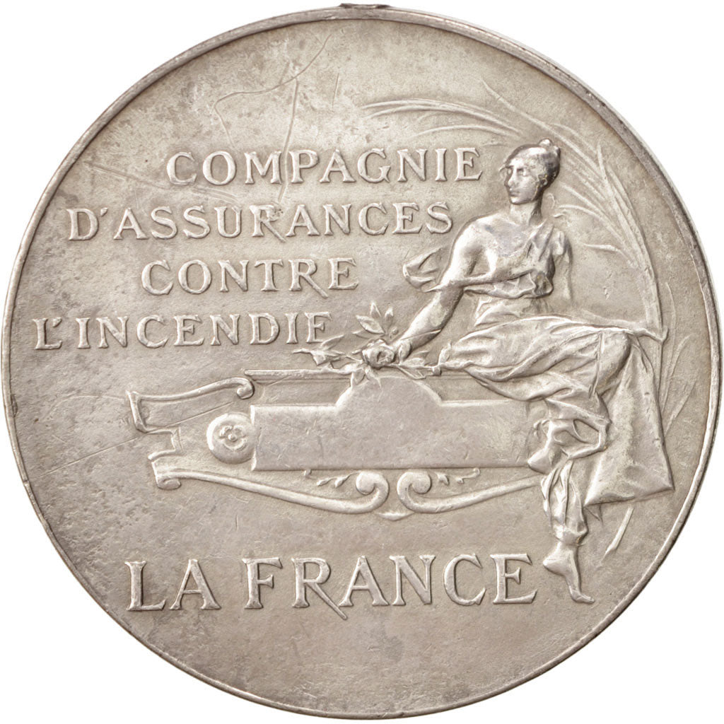 France, Medal, French Third Republic, Politics, Society, War, EF(40-45), Silver
